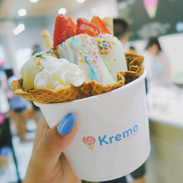 Kremo Rolled Ice Cream Sundae | Peachtree Corners Town Center | Peachtree Corners, GA