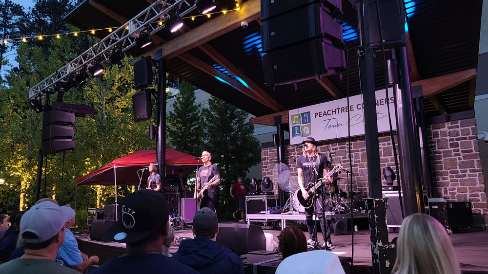 Everclear performing live at the Summer Concert Series | Peachtree Corners Town Center | Peachtree Corners, Georgia