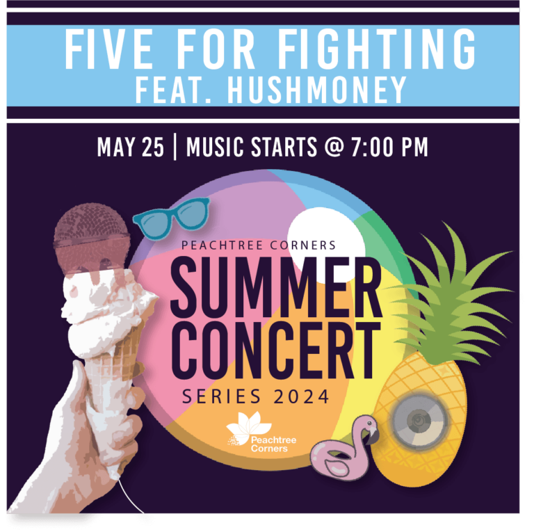 Summer Concert Series Five for Fighting and Huh Money Peachtree